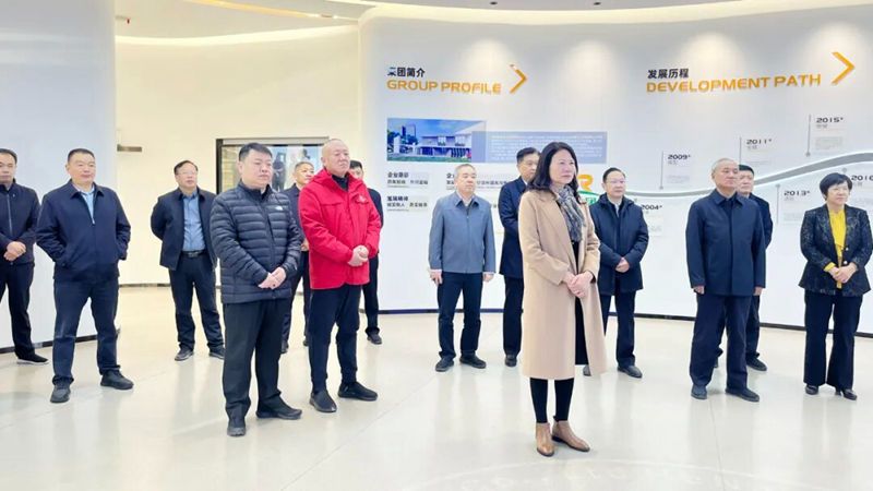 河南省政協副主席霍金花一行蒞臨旭瑞集團參觀調研！